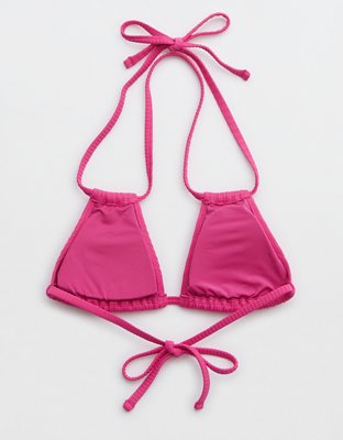 Верх бикини Textured Multi-Way, треугольные чашки — Aerie — фото 3