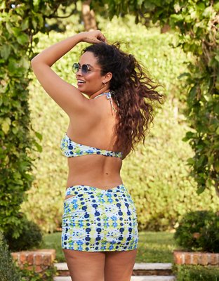 Aerie Halter Bandeau Bikini Top