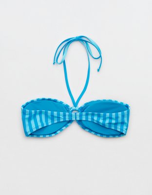 Верх бикини Ring, бандо, завязка на шее — Aerie — фото 4