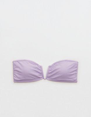 Aerie Mesh V Wire Bandeau Bikini Top