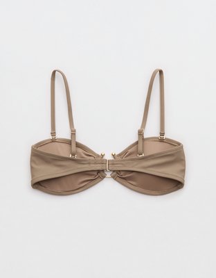 Top de bikini tipo bandeau Aerie