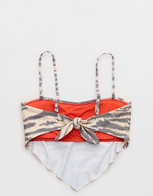 Aerie Handkerchief Bandeau Bikini Top