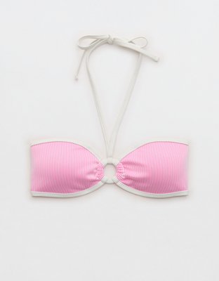 Aerie Ribbed Bandeau Bikini Top