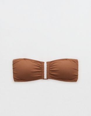 Aerie Pique Bandeau Bikini Top