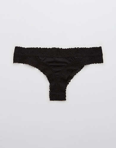 Sunnie Blossom Lace Thong Underwear