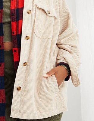 Aerie Corduroy Shacket