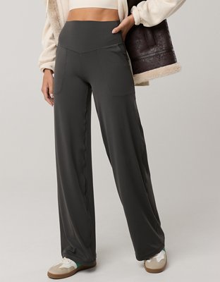 OFFLINE By Aerie Real Me XTRA Trouser Cintura Alta