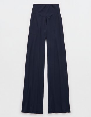 OFFLINE By Aerie Real Me XTRA High Waisted Trouser Women's Steel Blue XL