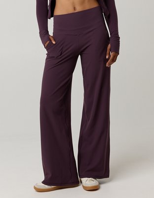 OFFLINE By Aerie Real Me XTRA High Waisted Ribbed Trouser