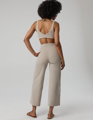 OFFLINE By Aerie Real Me XTRA High Waisted Crop Trouser