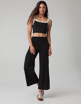 OFFLINE By Aerie Real Me XTRA High Waisted Crop Trouser
