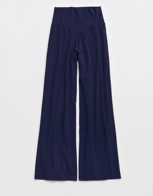 OFFLINE By Aerie Real Me XTRA High Waisted Crop Trouser Women's Royal Navy XXS