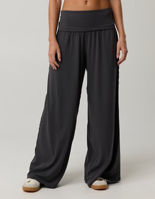 OFFLINE By Aerie Real Me Foldover Super Wide Leg Trouser
