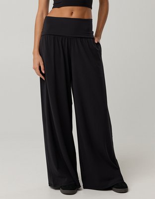 OFFLINE By Aerie Real Me Foldover Super Wide Leg Trouser