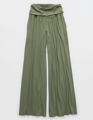 OFFLINE By Aerie Real Me Foldover Super Wide Leg Pant