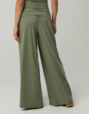 OFFLINE By Aerie Real Me Foldover Super Wide Leg Pant