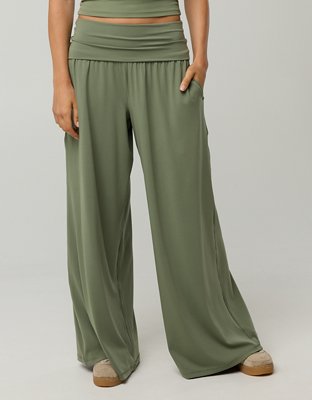 OFFLINE By Aerie Real Me Foldover Super Wide Leg Pant