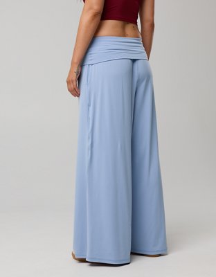 OFFLINE By Aerie Real Me Foldover Super Wide Leg Pant