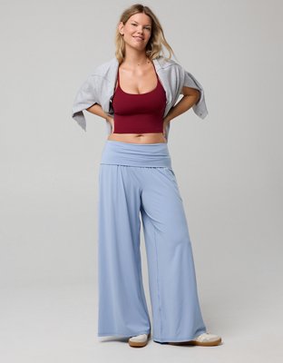 OFFLINE By Aerie Real Me Foldover Super Wide Leg Pant