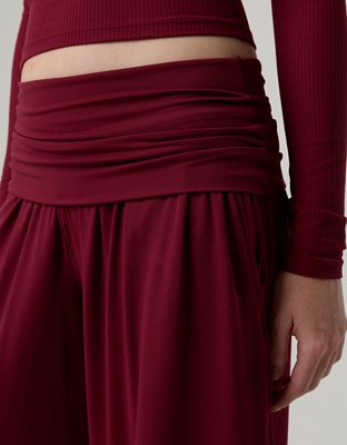 OFFLINE By Aerie Real Me Foldover Super Wide Leg Pant