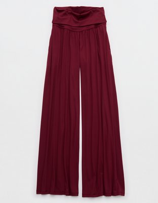 OFFLINE By Aerie Real Me Foldover Super Wide Leg Pant
