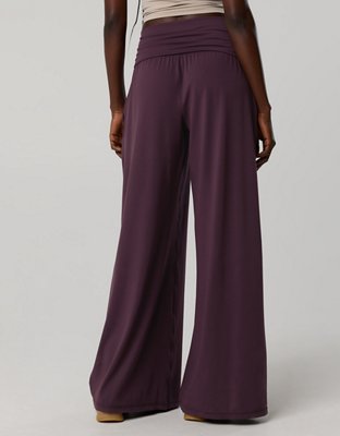 OFFLINE By Aerie Real Me Foldover Super Wide Leg Pant