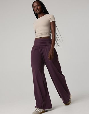 OFFLINE By Aerie Real Me Foldover Super Wide Leg Pant