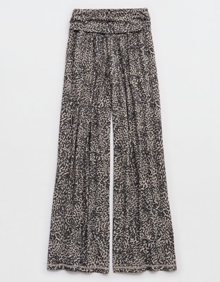 OFFLINE By Aerie Real Me Foldover Super Wide Leg Pant