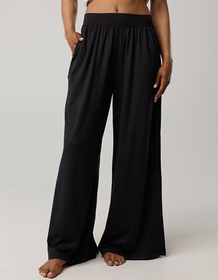 OFFLINE By Aerie The Hugger Go With The Flow Super Wide Leg Pant