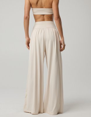 OFFLINE By Aerie The Hugger Go With Flow Super Wide Leg Pant
