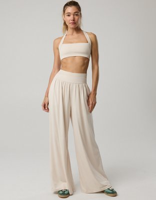 OFFLINE By Aerie The Hugger Go With Flow Super Wide Leg Pant