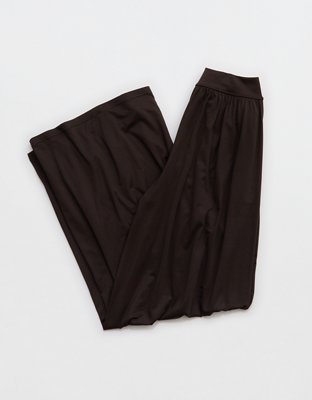 OFFLINE By Aerie The Hugger Go With The Flow Super Wide Leg Pant