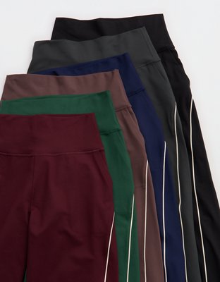 OFFLINE By Aerie The Hugger Piping Wide Leg Pant
