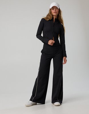 OFFLINE By Aerie The Hugger Piping Wide Leg Pant