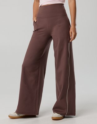 OFFLINE By Aerie The Hugger Piping Wide Leg Pant
