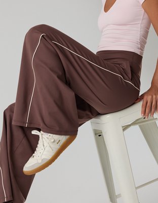 OFFLINE By Aerie The Hugger Piping Wide Leg Pant