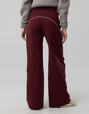 OFFLINE By Aerie The Hugger Piping Wide Leg Pant
