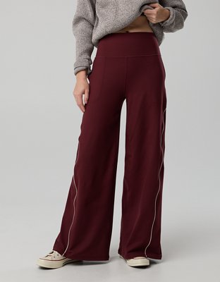OFFLINE By Aerie The Hugger Piping Wide Leg Pant