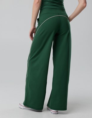 OFFLINE By Aerie The Hugger Piping Wide Leg Pant
