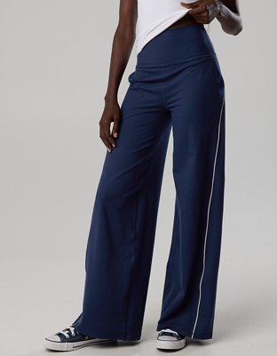OFFLINE By Aerie The Hugger Piping Wide Leg Pant