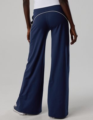 OFFLINE By Aerie The Hugger Piping Wide Leg Pant