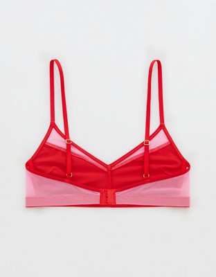 Aerie x Emily + Meritt Shine Mesh Bralette