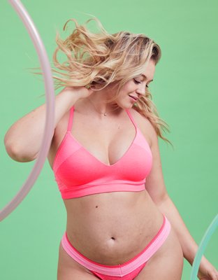 Aerie Real Happy Wireless Lightly Lined Bra