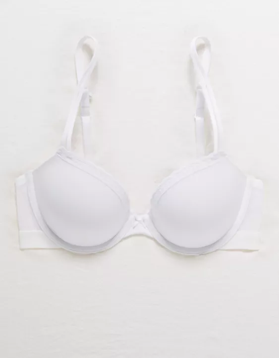 Aerie Real Happy Demi Lightly Lined Bra