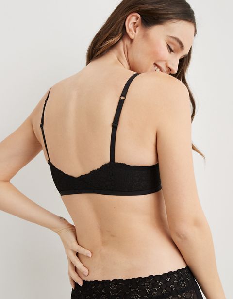 Бра деми Real Happy, лёгкая чашка, кружево — Aerie