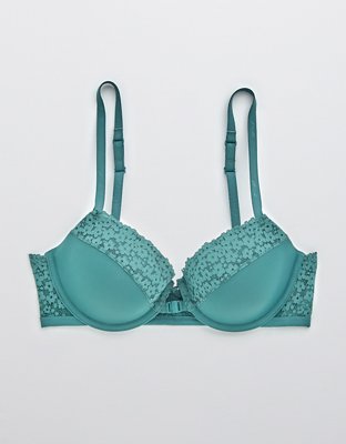 Aerie Real Happy Demi Lightly Lined Lace Bra