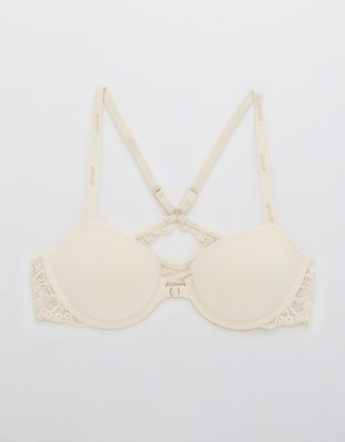 Aerie Real Happy Demi Lightly Lined Lace Bra