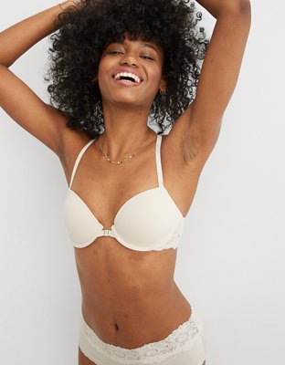 Aerie Real Happy Demi Lightly Lined Lace Bra