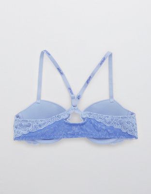 Aerie Real Happy Demi Lightly Lined Lace Bra