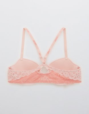 Aerie Real Happy Demi Lightly Lined Lace Bra